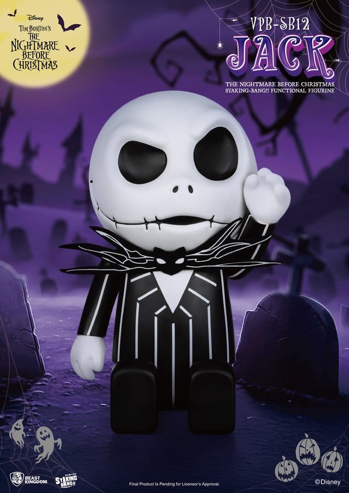 The Nightmare Before Christmas syaking-bang Figure Bank Jack 47 cm