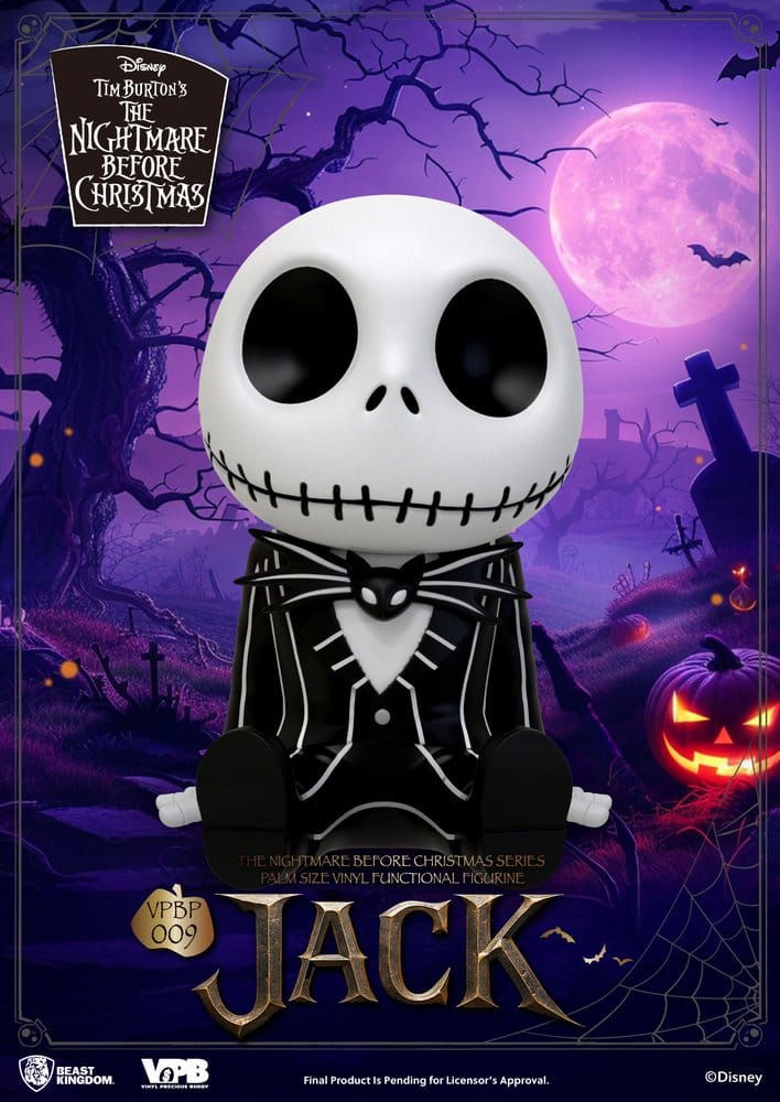 The Nightmare Before Christmas Palm Size Figure Bank Jack 12 cm