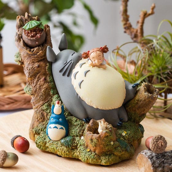 My Neighbor Totoro Music Box Mei taking a nap 14 cm Decoration