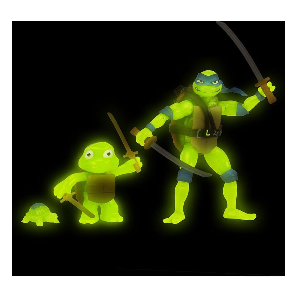 Teenage Mutant Ninja Turtles: Mutant Mayhem Action Figure 3-Pack Evolution Raphael & Leonardo Assortment (6) Action