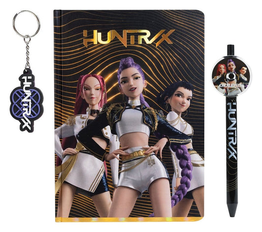 KPop Demon Hunters Notebook Gift Set Golden