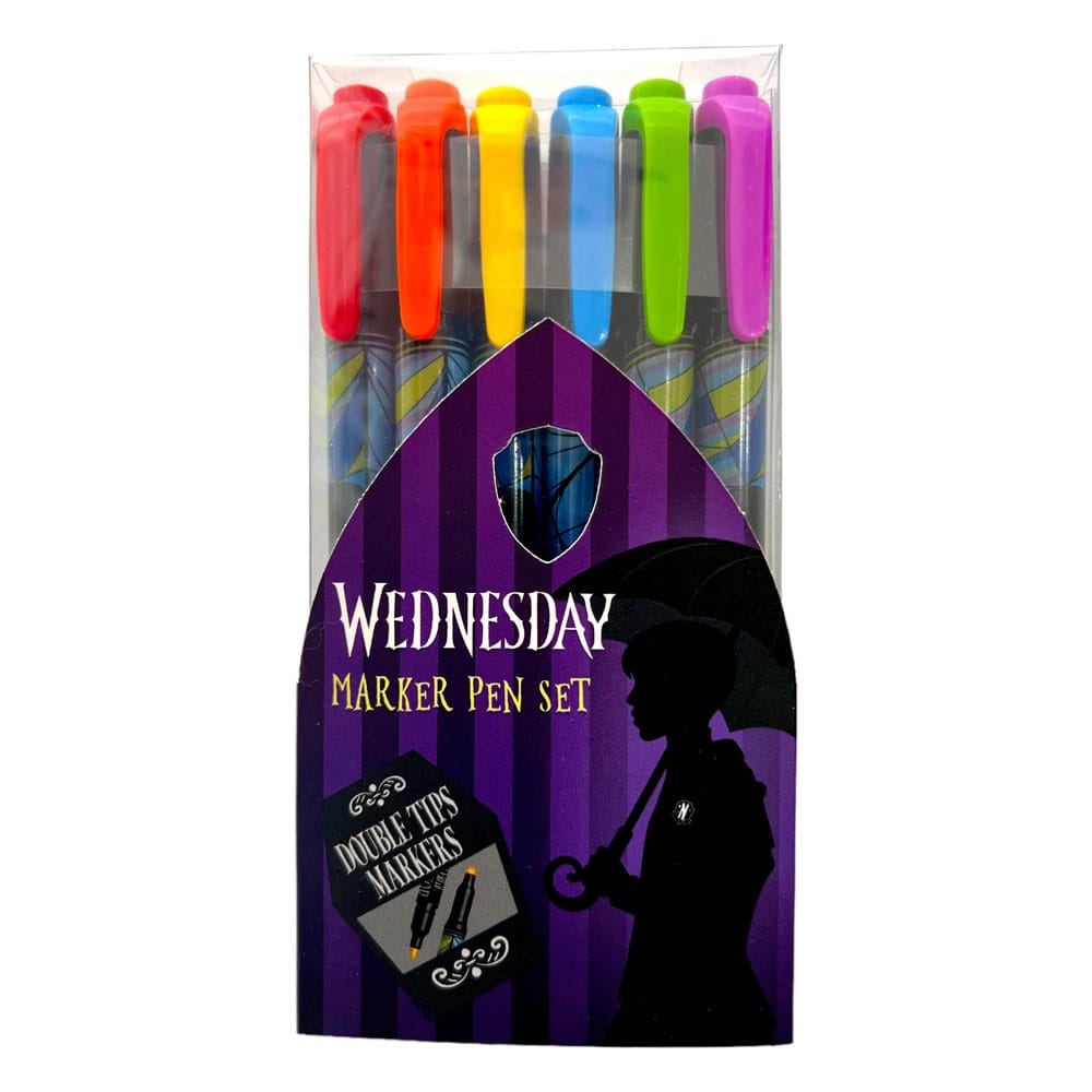 Wednesday Highighter 6-Pack Stationery
