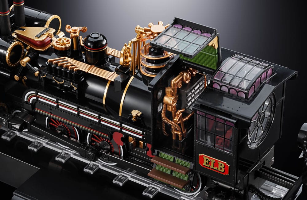 Back To The Future Chogokin Action Figure Time Train 52 cm
