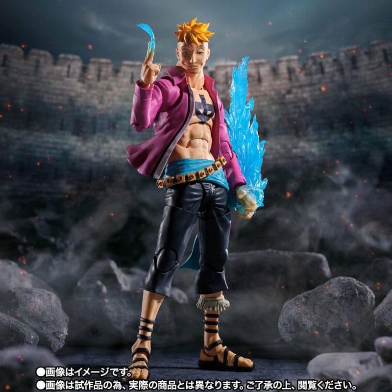 One Piece S.H.Figuarts Action Figure Marco Marineford 17 cm Action figures