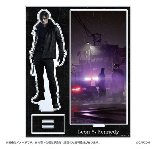 Resident Evil Requiem Acryl Stand Leon S. Kennedy 16 cm