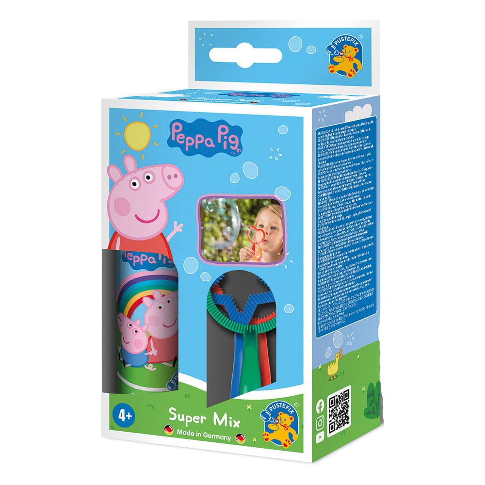 Peppa Pig Pustefix Soap Bubble Bottle Super-Mix Assortment (15) Gadgets