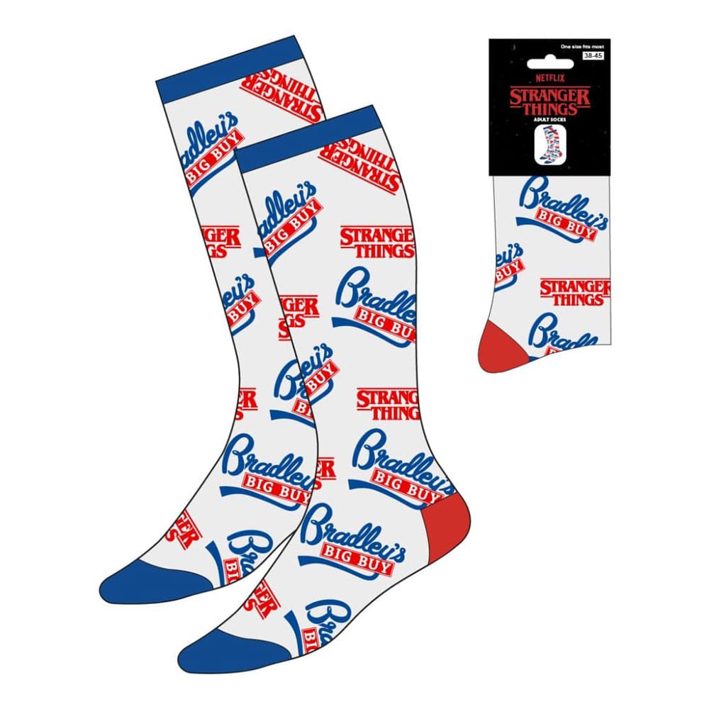 Stranger Things Socks Bradley´s Big Buy AOP 38-45