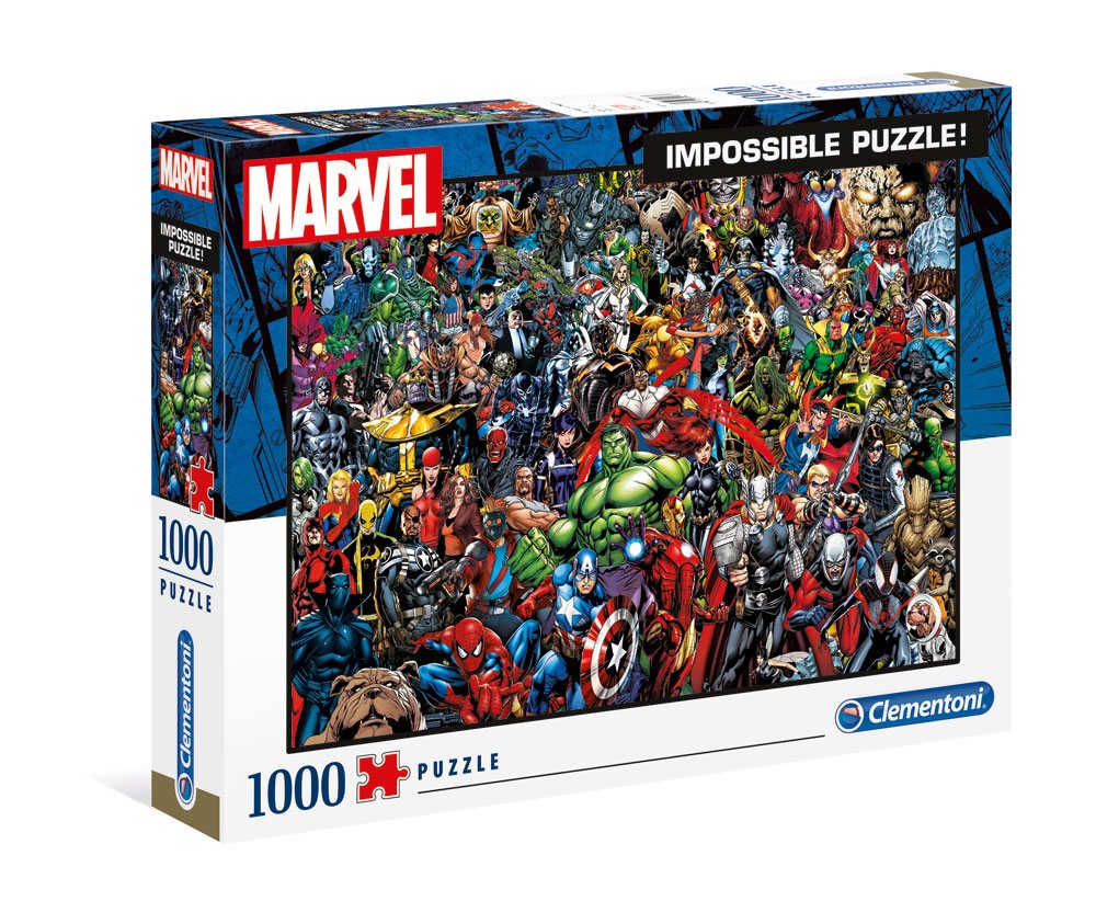 Marvel 80th Anniversary Impossible Puzzle Characters Puzzles
