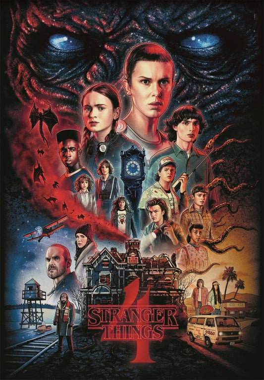Stranger Things Jigsaw Puzzle Stranger Things 4 House (1000 pieces)