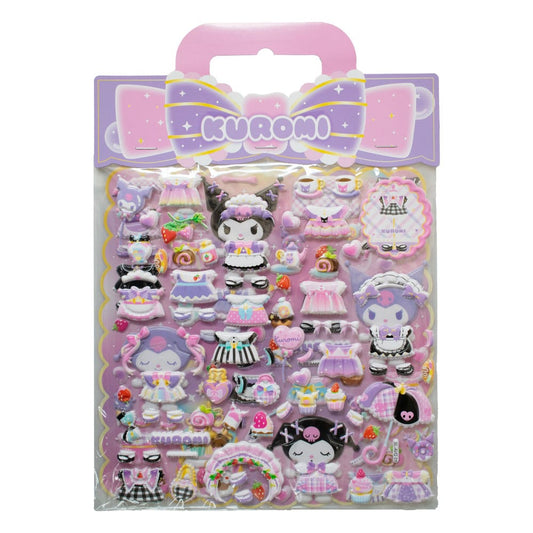 Hello Kitty and Friends Sticker Kuromi Puffy Assortment (10)