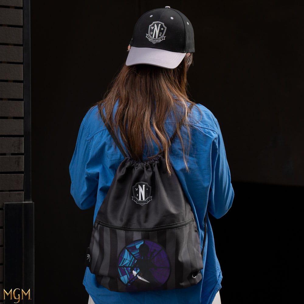 Wednesday Drawstring Bag Wednesday with Cello