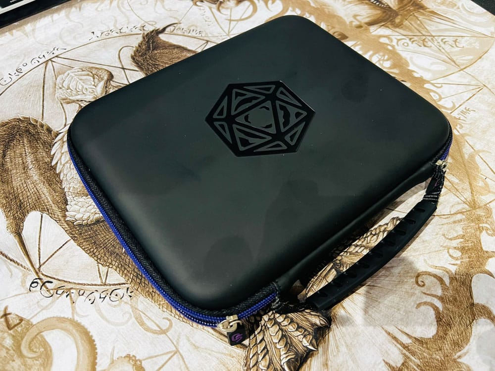 CritStones Dice Case Arcanum Purple
