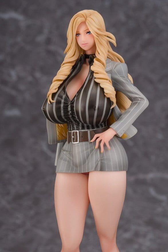 Gal Ane Shachou to Harem Office PVC Figure 1/7 Nishigori Ai (Grey Suit Ver.) Wholesome Ver. 26 cm