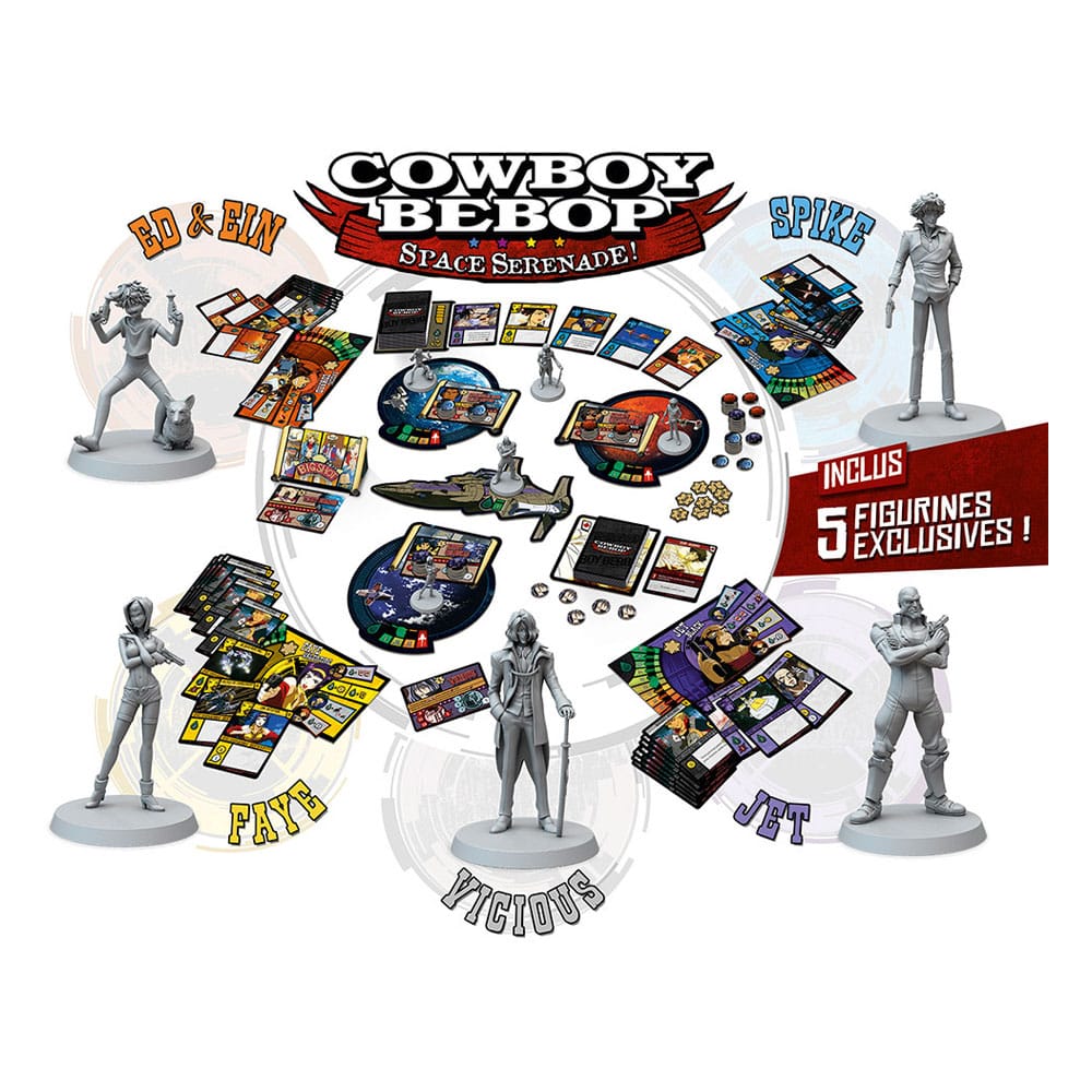 Cowboy Bebop Card Game Space Serenade french