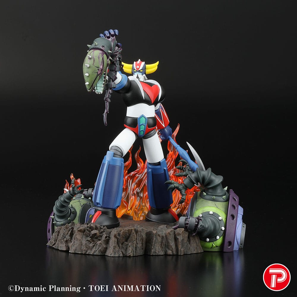 Grendizer Scene Selection 01 PVC Statue Grendizer a cry of Victory 14 cm Statues