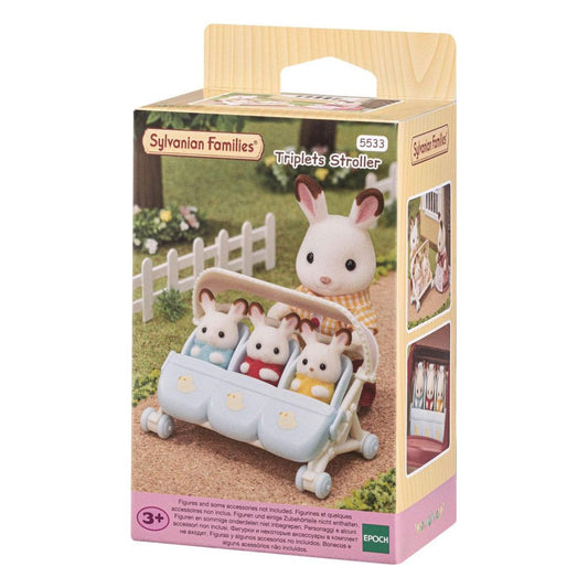 Sylvanian Families: Triplet stroller