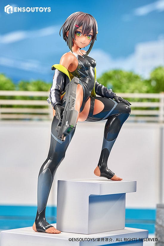 Arms Note Statue 1/7 Swim Team Bucho-chan 22 cm Statues