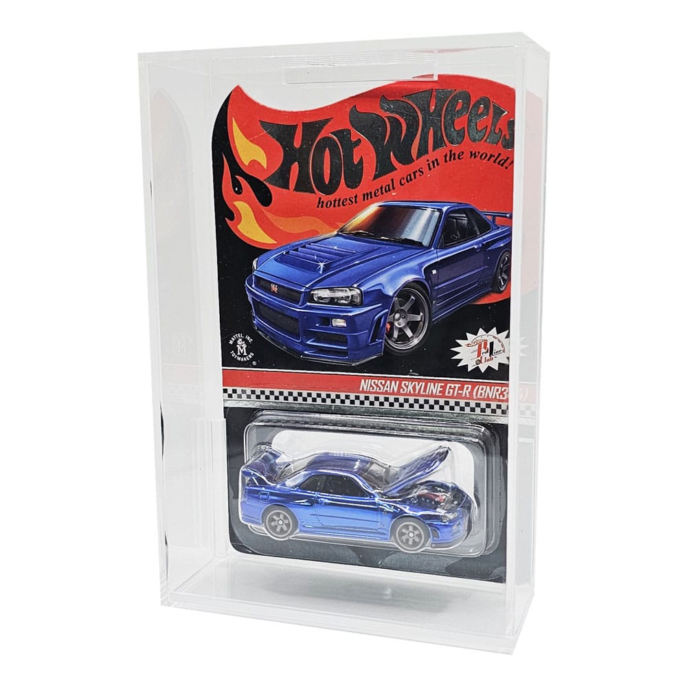 Hot Wheels Mainline Acrylic Case 2-Pack Boxes & Pouches