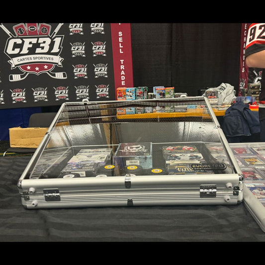 Evoretro Trading Card Display Suitcase