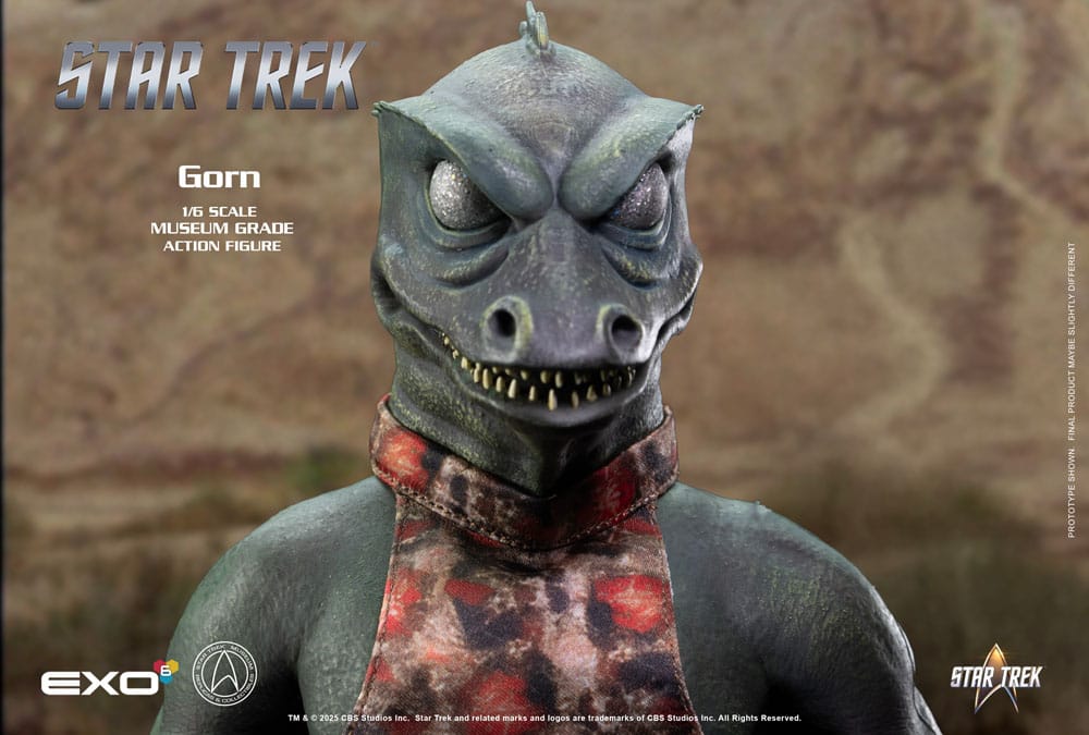 Star Trek: The Original Series Action Figure 1/6 Gorn 31 cm Action figures