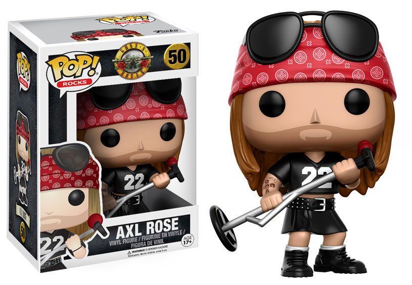 Guns N´ Roses POP! Rocks Vinyl Figure Axl Rose 9 cm Funko POP