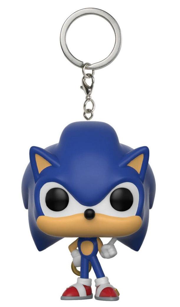 Sonic The Hedgehog POP! Vinyl Keychain Sonic (Ring) 4 cm Funko POP Keyrings