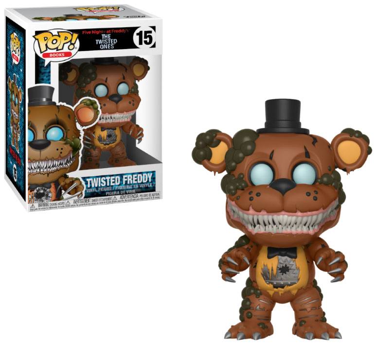 Five Nights at Freddy's The Twisted Ones POP! Books Vinyl Figure Twisted Freddy 9 cm
