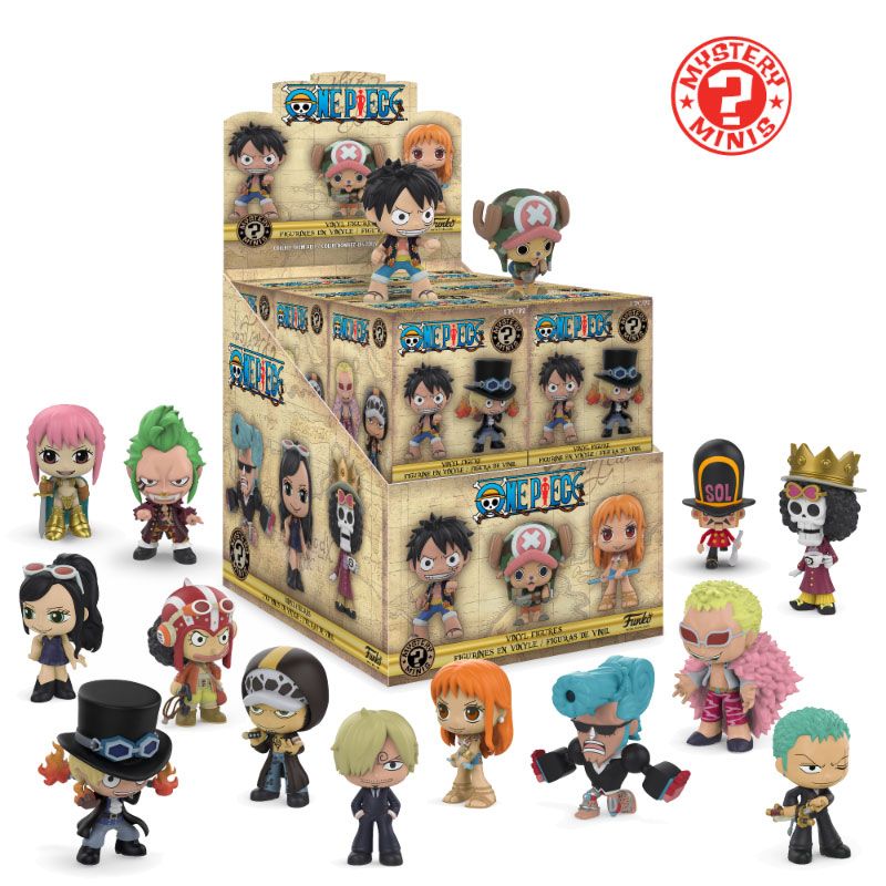 One Piece Mystery Mini Figures 5 cm Display (12) Mini-figures