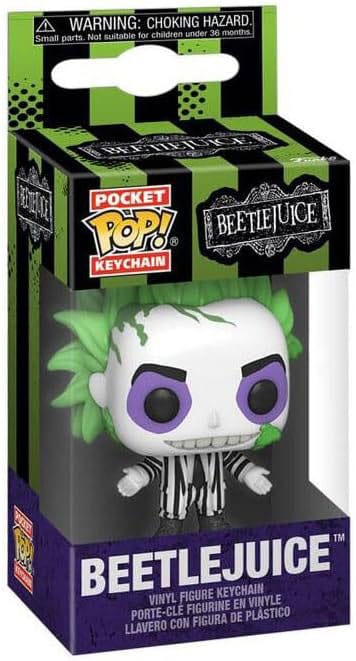 Beetlejuice Pocket POP! Vinyl Keychains 4 cm Beetlejuice Display (12) Funko POP
