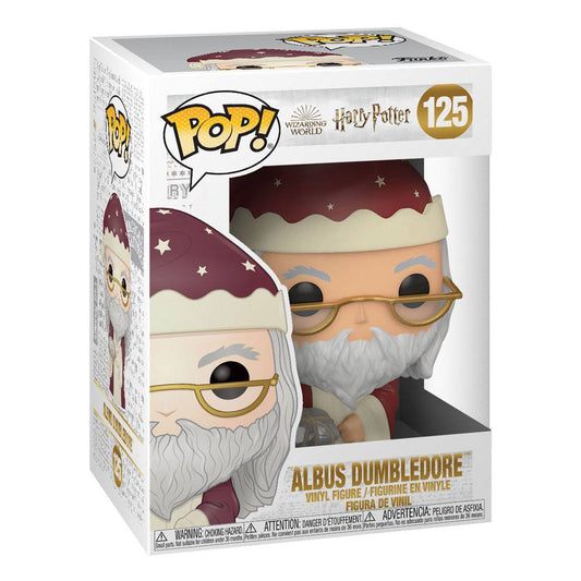 Harry Potter POP! Vinyl Figure Holiday Albus Dumbledore 9 cm Funko POP