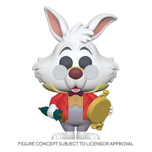 Alice in Wonderland POP! Disney Vinyl Figure White Rabbit w/Watch 9 cm Funko POP