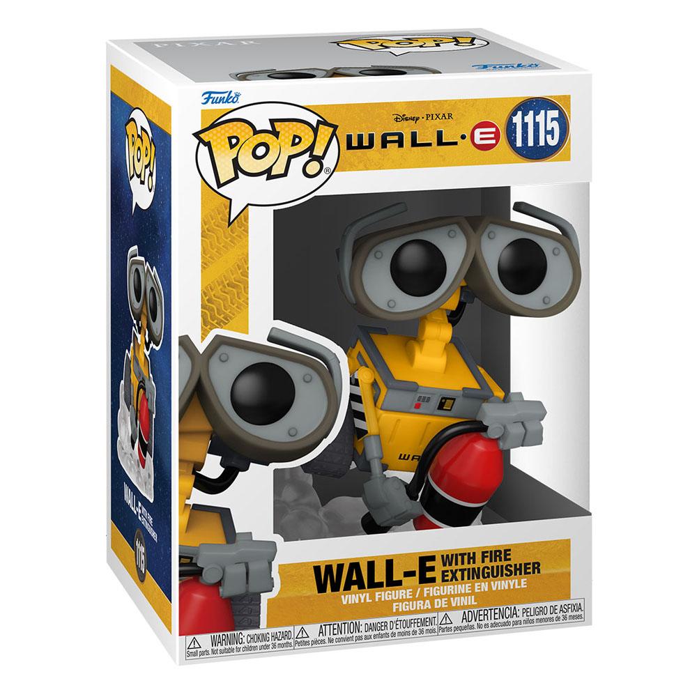 Wall-E POP! Movies Vinyl Figure Wall-E w/Fire Extinguisher 9 cm Funko POP