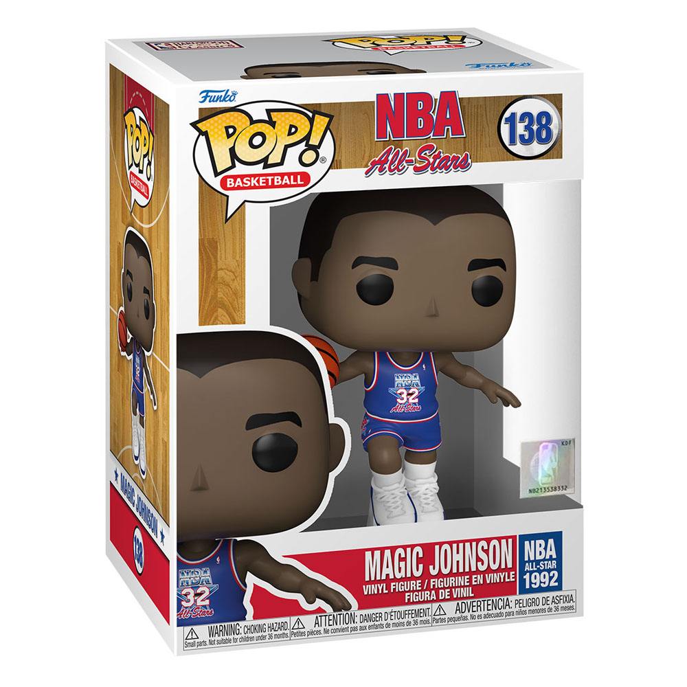 NBA Legends POP! Basketball Vinyl Figure Magic Johnson (Blue All Star Uni 1991) 9 cm Funko POP