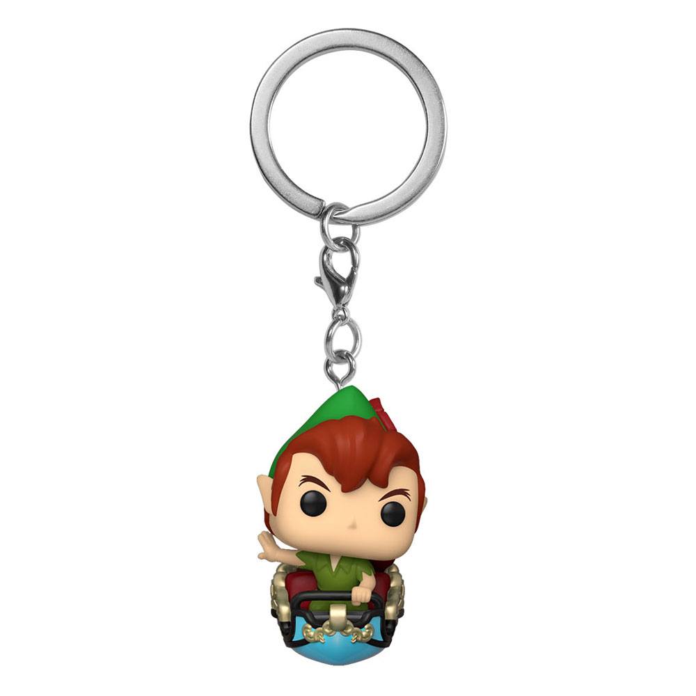 Disney Pocket POP! Vinyl Keychains 4 cm Mickey Space MNT Peter Pan Display (12) Funko POP Keyrings