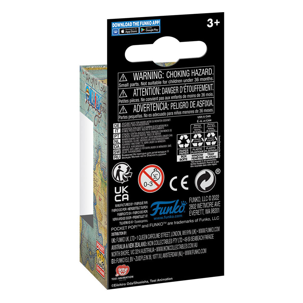 One Piece POP! Vinyl Keychains 4 cm Roronoa Zoro Display (12) Funko POP