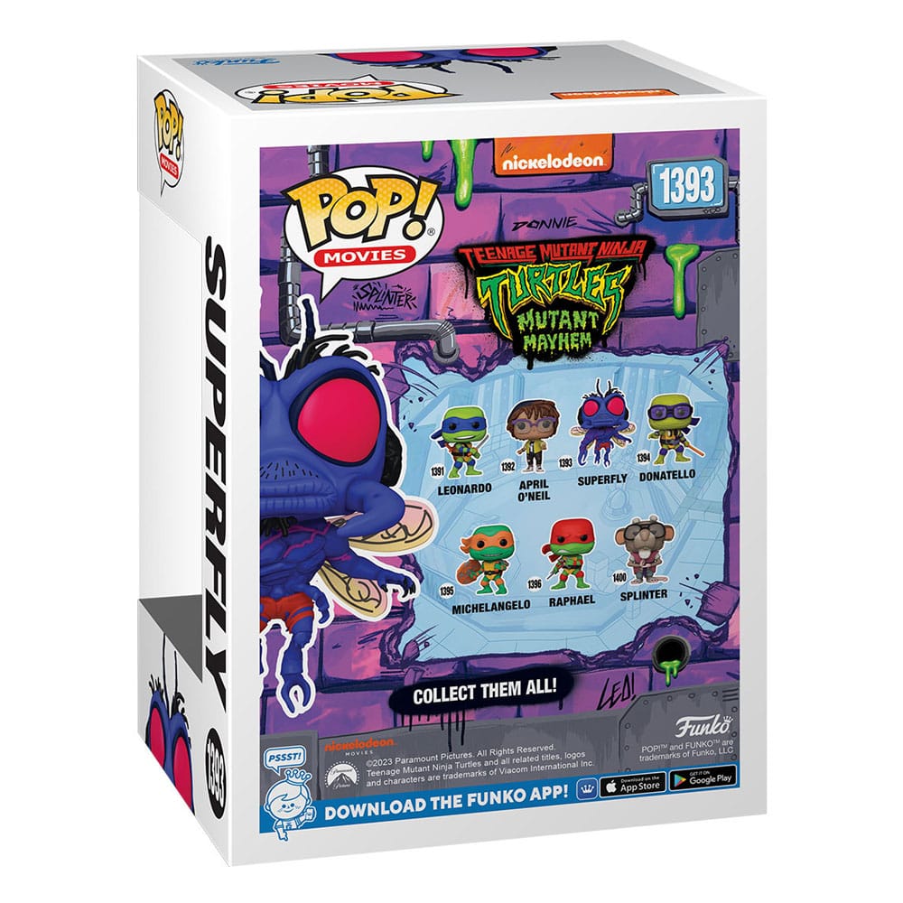 Teenage Mutant Ninja Turtles POP! Movies Vinyl Figure Superfly 9 cm