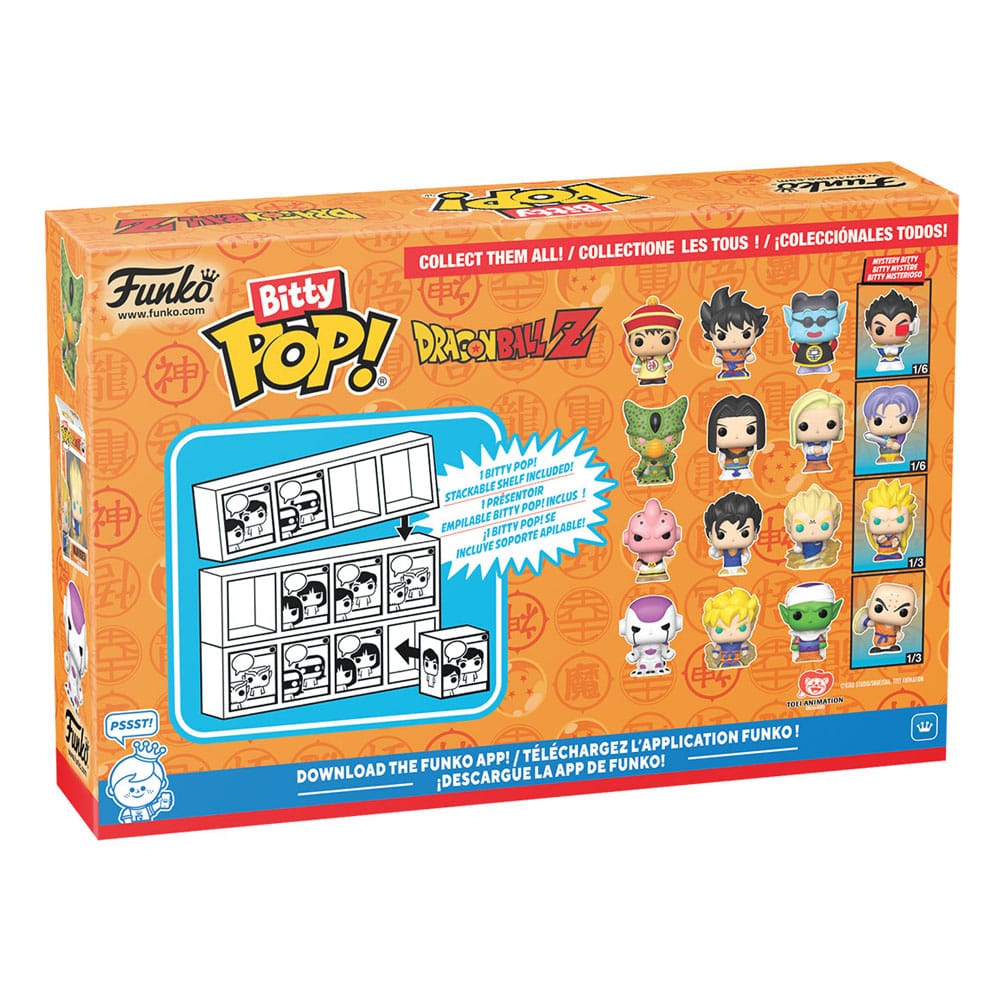 Dragon Ball Bitty POP! Vinyl Figure 4-Pack Series 2 2,5 cm Mini-figures