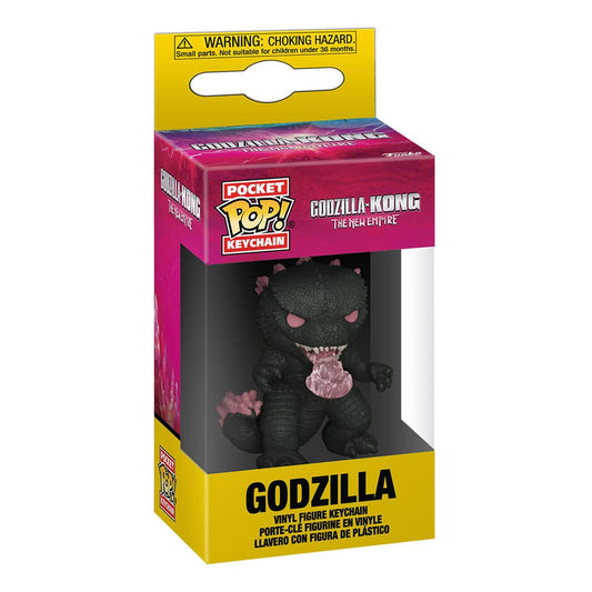 Godzilla vs. Kong 2 POP! Vinyl Keychains 4 cm Godzilla Display (12) Funko POP