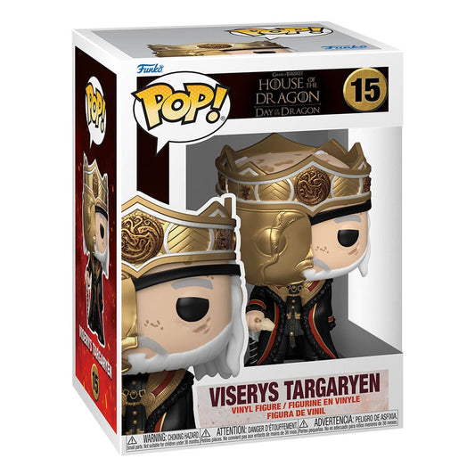 House of the Dragon POP! TV Vinyl Figures Masked Viserys 9 cm Assortment (6)