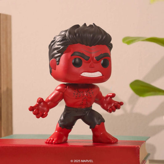 Captain America: Brave New World Super Sized POP! Marvel Vinyl Figure Red Hulk (Retro) 15 cm Funko POP