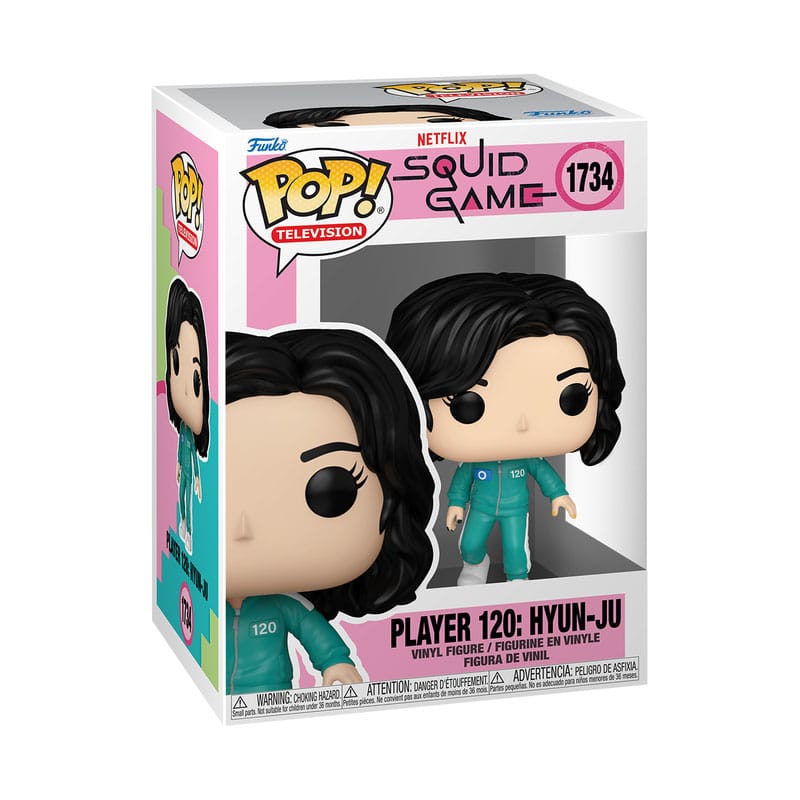 Squid Game POP! Television Vinyl Figure S3 Player 120: Hyun-ju 9 cm Funko POP