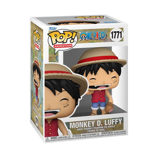 One Piece POP! Animation Vinyl Figures Luffy (Refresh) 9 cm Funko POP