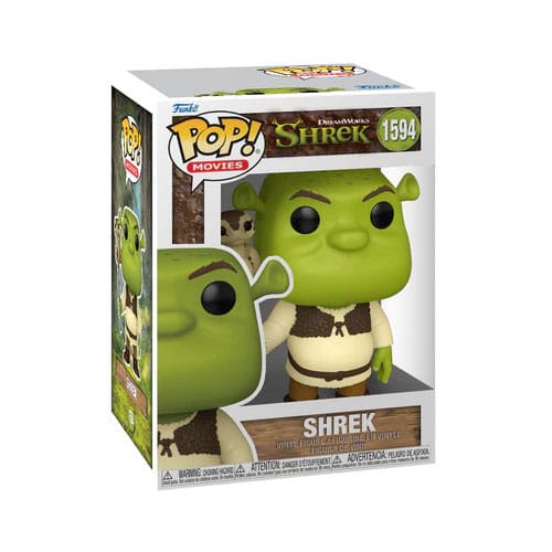 Shrek POP! Movies Vinyl Figure 30th Anniversary Shrek w/Snake 9 cm Funko POP