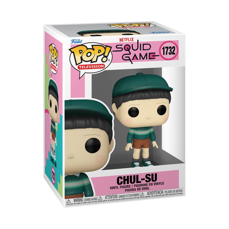Squid Game POP! Television Vinyl Figure S3 Chul-su 9 cm Funko POP