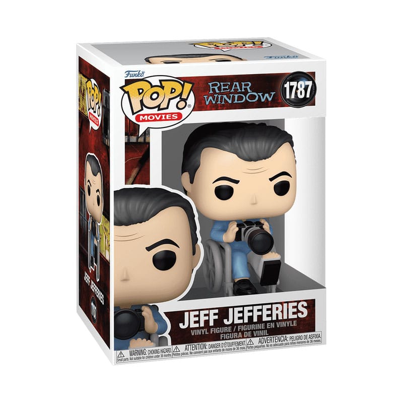 Rear Window POP! Movies Vinyl Figures L.B. "Jeff" Jefferies 9 cm - Horror - Funko POP