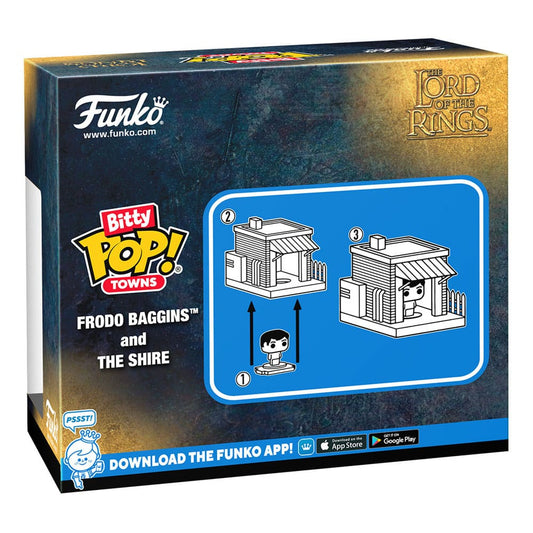 Lord of the Rings Bitty POP! Town Vinyl Figure Frodo at Shire Funko POP