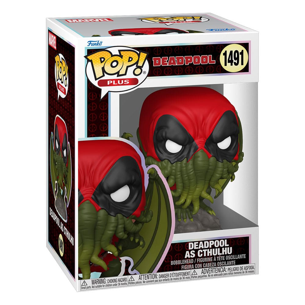 Marvel POP! Plus Vinyl Figure Deadpool as Cthulhu 9 cm Funko POP