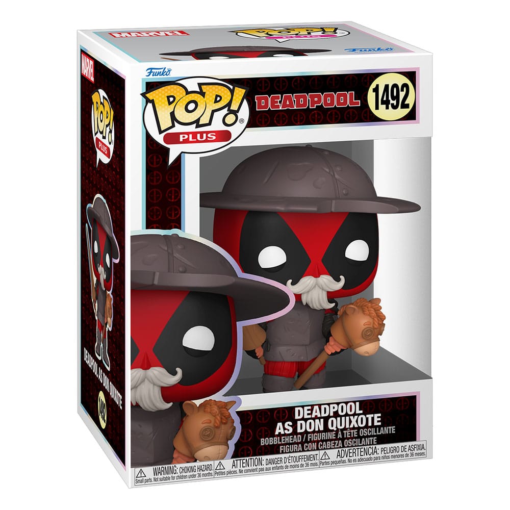 Marvel POP! Plus Vinyl Figure Deadpool as Don Quixote 9 cm Funko POP
