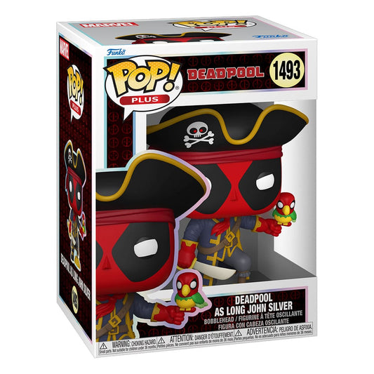 Marvel POP! Plus Vinyl Figure Deadpool as Long John Silver 9 cm Funko POP