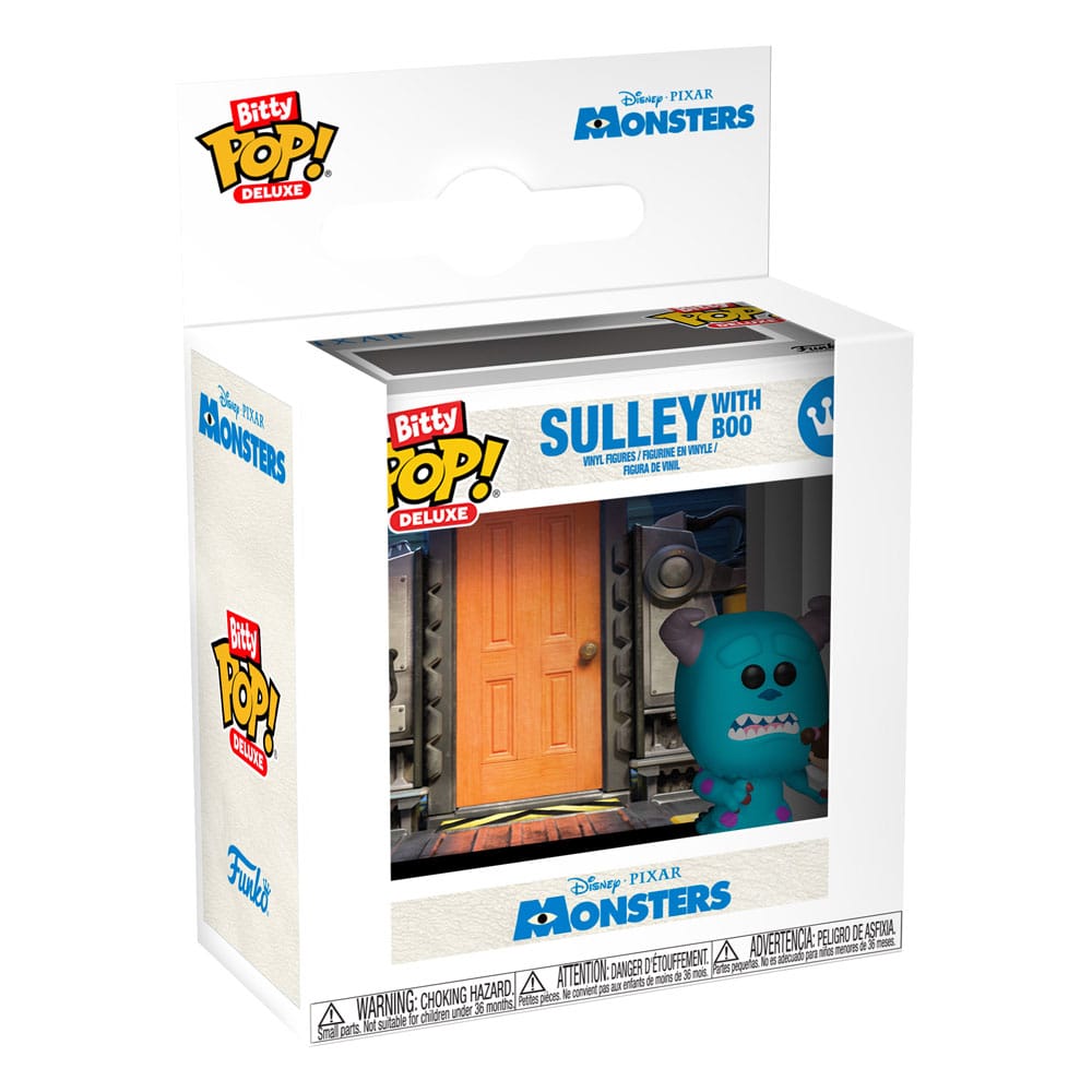 Monsters, Inc. Bitty POP! Deluxe Vinyl Figure Sulley with Bo Display (12) 2,5 cm Funko POP